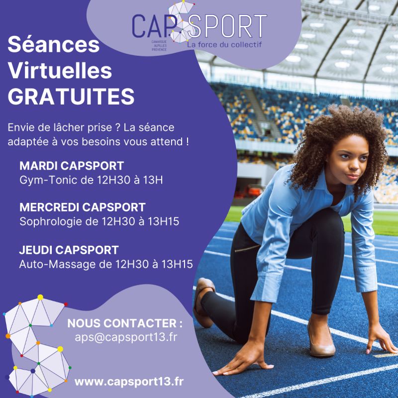 Lire la suite à propos de l’article Séances Virtuelles Gratuites Capsport